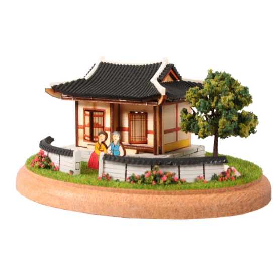 디오라마 미니기와집